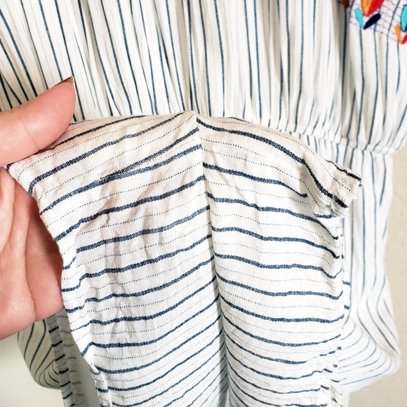 Savanna Jane Aztec Boho Embroidered Romper - Picture 8 of 10